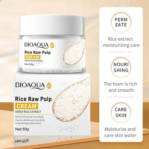BIOAOUA-Conjunto de suero facial para el cuidado de la piel, crema hidratante, limpiador, tónico, antiedad
