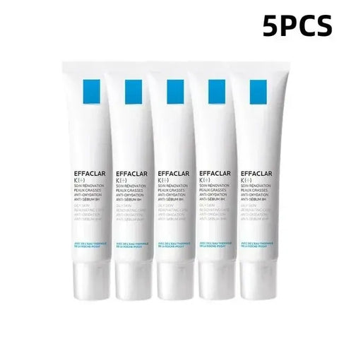 Roche Posay 5 piezas Hyalu B5, suero facial/crema/protector solar serie antienvejecimiento, reparación, cuidado de la piel, tratamiento del acné, hidratante brillante
