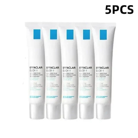 Roche Posay 5 piezas Hyalu B5, suero facial/crema/protector solar serie antienvejecimiento, reparación, cuidado de la piel, tratamiento del acné, hidratante brillante