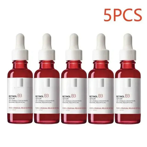 Roche Posay 5 piezas Hyalu B5, suero facial/crema/protector solar serie antienvejecimiento, reparación, cuidado de la piel, tratamiento del acné, hidratante brillante